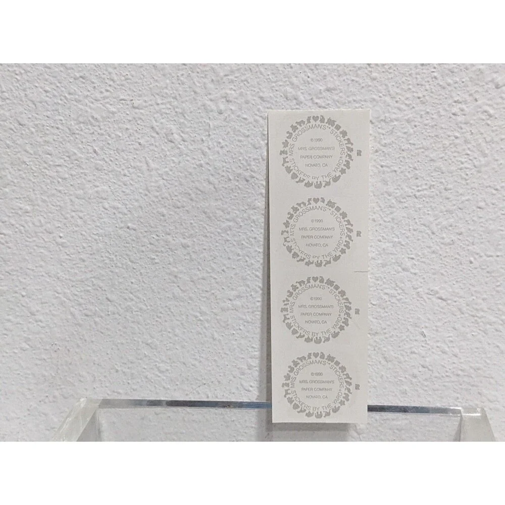 Mrs. Grossman's Elephant Stickers 1990 - Picture 6 of 7